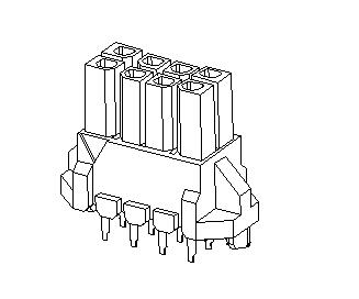 MX3.0 公座喇叭口DIP 180度Wafer